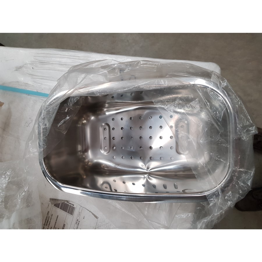 GRADE A2 - Reginox B08Y0RBA00GPZ B08Y0 Stainless Steel Colander For Selected Reginox Sinks