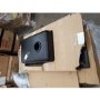GRADE A2 - Essence Amelia Single Bowl Reversible Drainer  Black Kitchen Sink