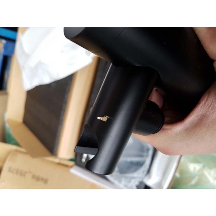 GRADE A2 - Arissa Round Matt Black Freestanding Bath Shower Mixer Tap