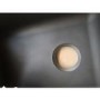 GRADE A2 - Single Bowl Black Kitchen Sink with Reversible Drainer - Essence Amelia