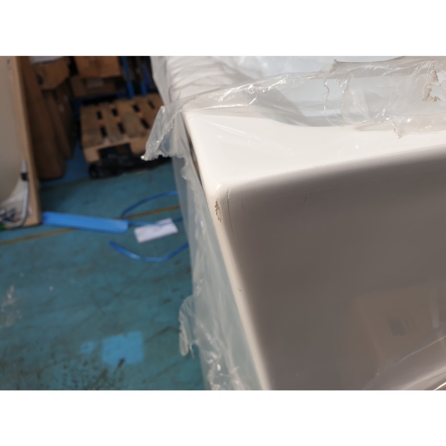 GRADE A2 - Riga Freestanding Bath Double Ended - 1585 x 690mm