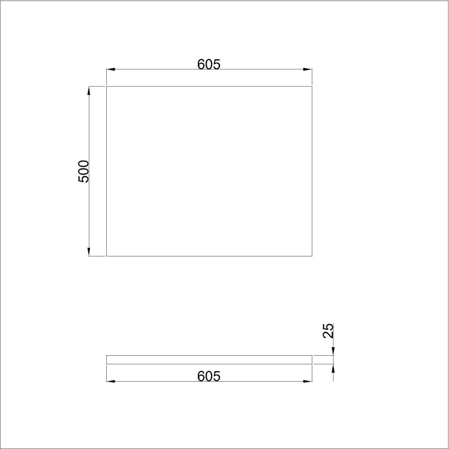 Grade A2 - 600mm White Freestanding Vanity Unit with Basin - Camden