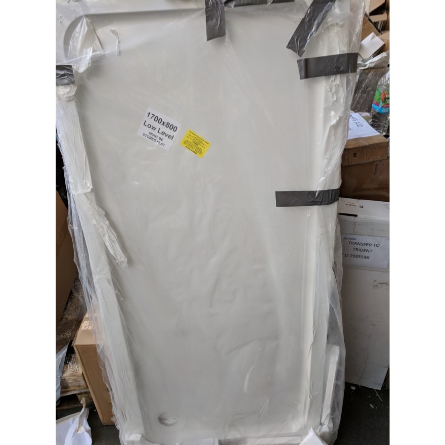 GRADE A2 - Stone Resin Rectangular Shower Tray 1700 x 800mm