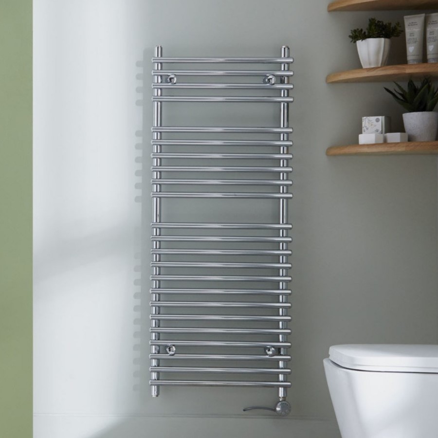 Towel Rads GRADE A2 - Iridio Electric Heated Towel Rail - 1200 x 500mm