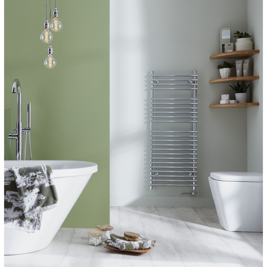 Towel Rads GRADE A2 - Iridio Electric Heated Towel Rail - 1200 x 500mm