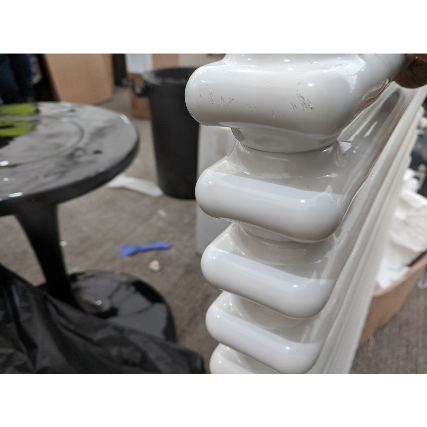 GRADE A2 - White Horizontal 2 Column Radiator 600 x 1008mm - Nambi