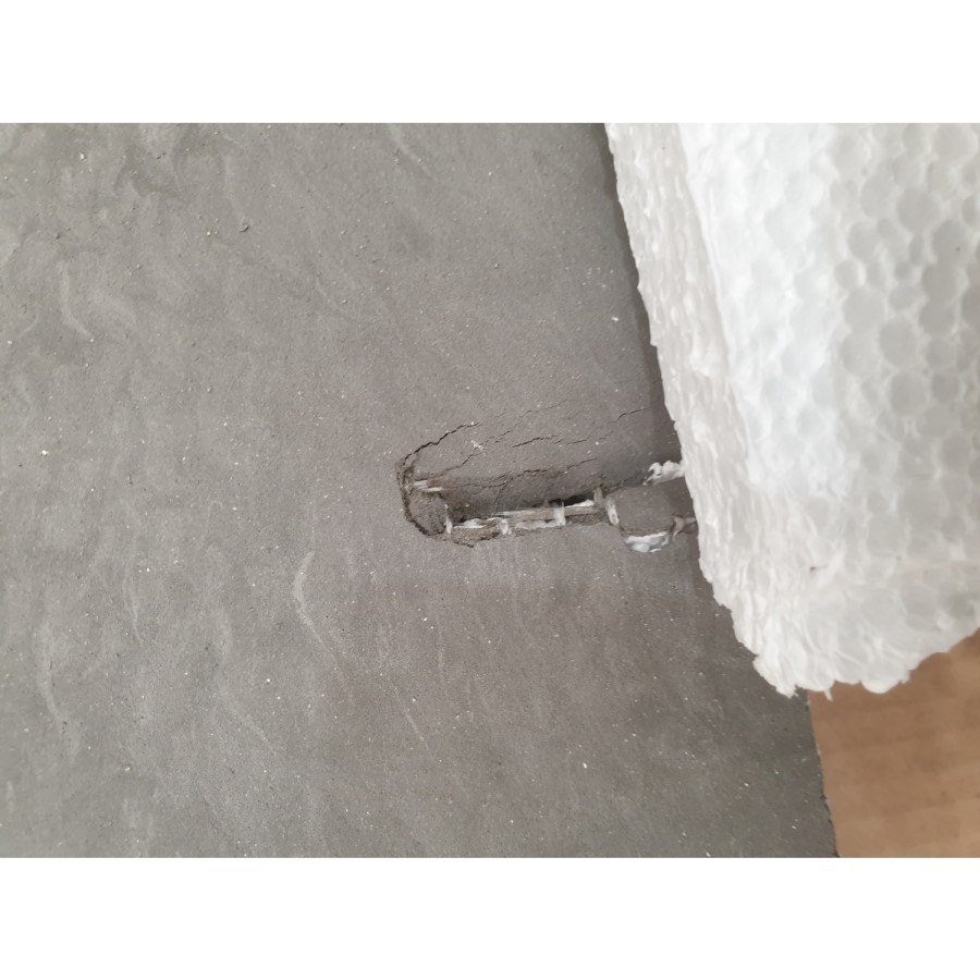 GRADE A2 - Linear 600 DrainLevel Access Wetroom Tray 1600x900x30 End