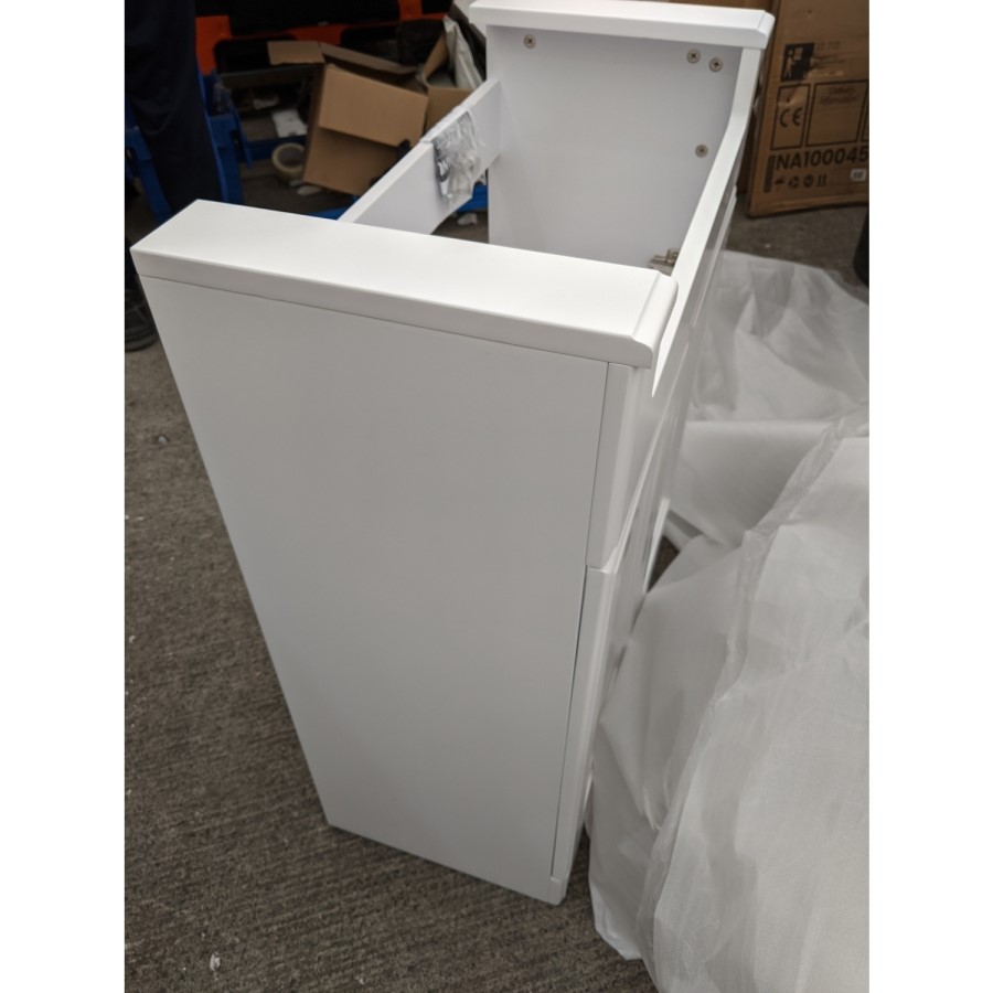 GRADE A2 - Westbury White Freestanding Storage Unit 400mm