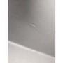 GRADE A2 - Enza Madison Single Bowl Undermount Black Granite Composite Kitchen Sink