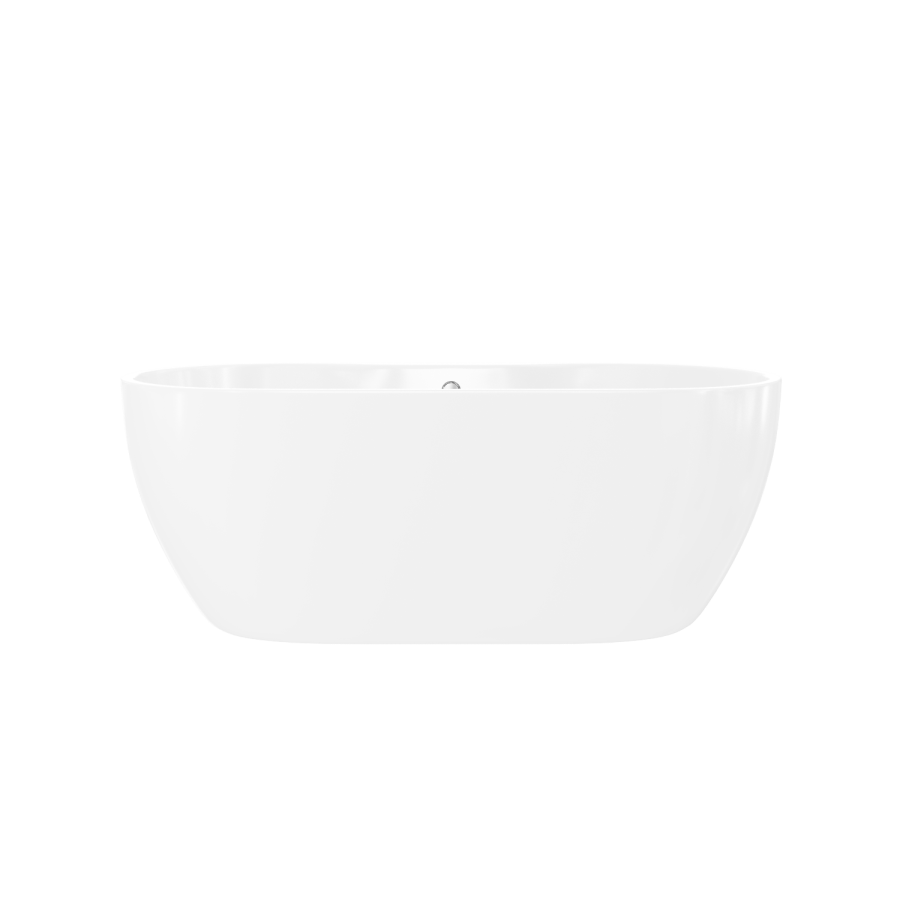 GRADE A1 - Freestanding Double Ended Bath 1650 x 750mm - Lisbon
