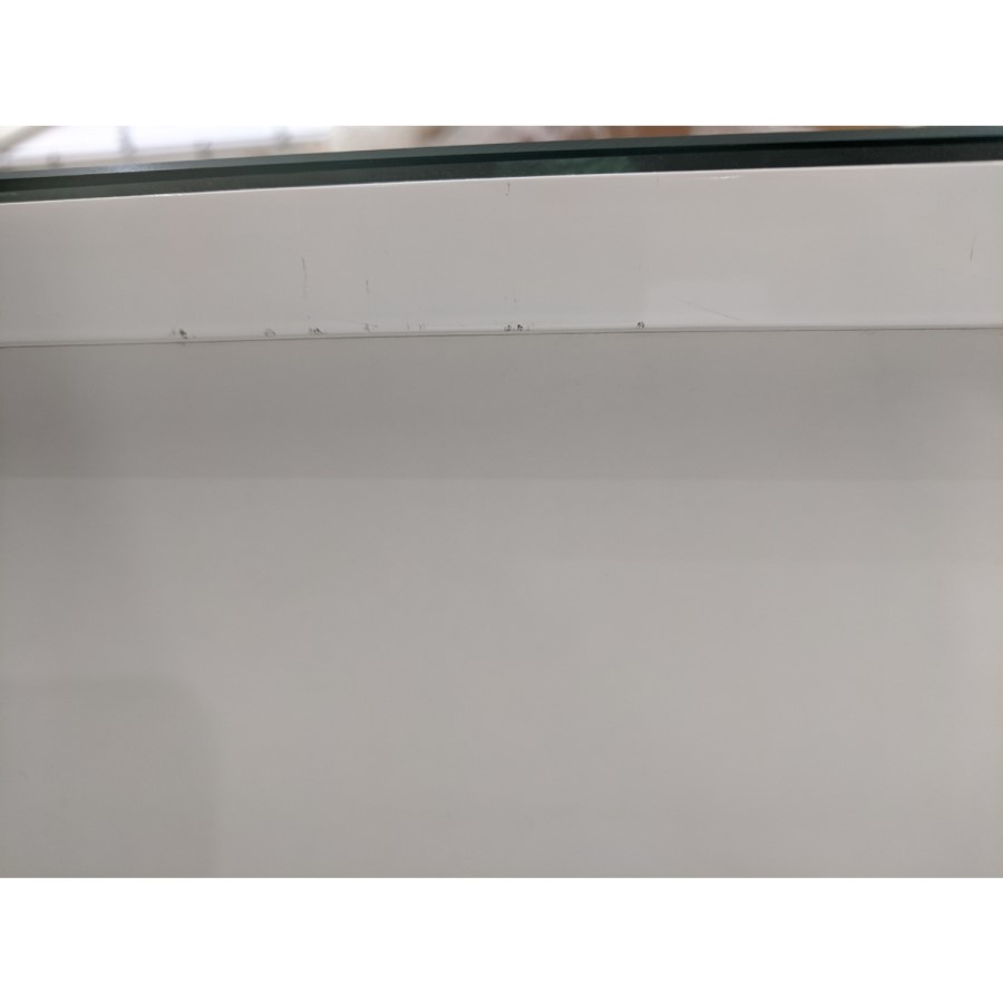 GRADE A2 - White Mirrored Wall Bathroom Cabinet 400 x 650mm - Ashford