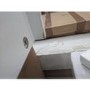 GRADE A2 - White Mirrored Wall Bathroom Cabinet 400 x 650mm - Ashford