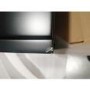 GRADE A2 - Lugo 800mm Wall Hung Shelf & Drawer - Matt Black