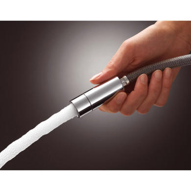 Franke Silk Steel Single Lever Pull Out Kitchen Mixer Tap - Fuji