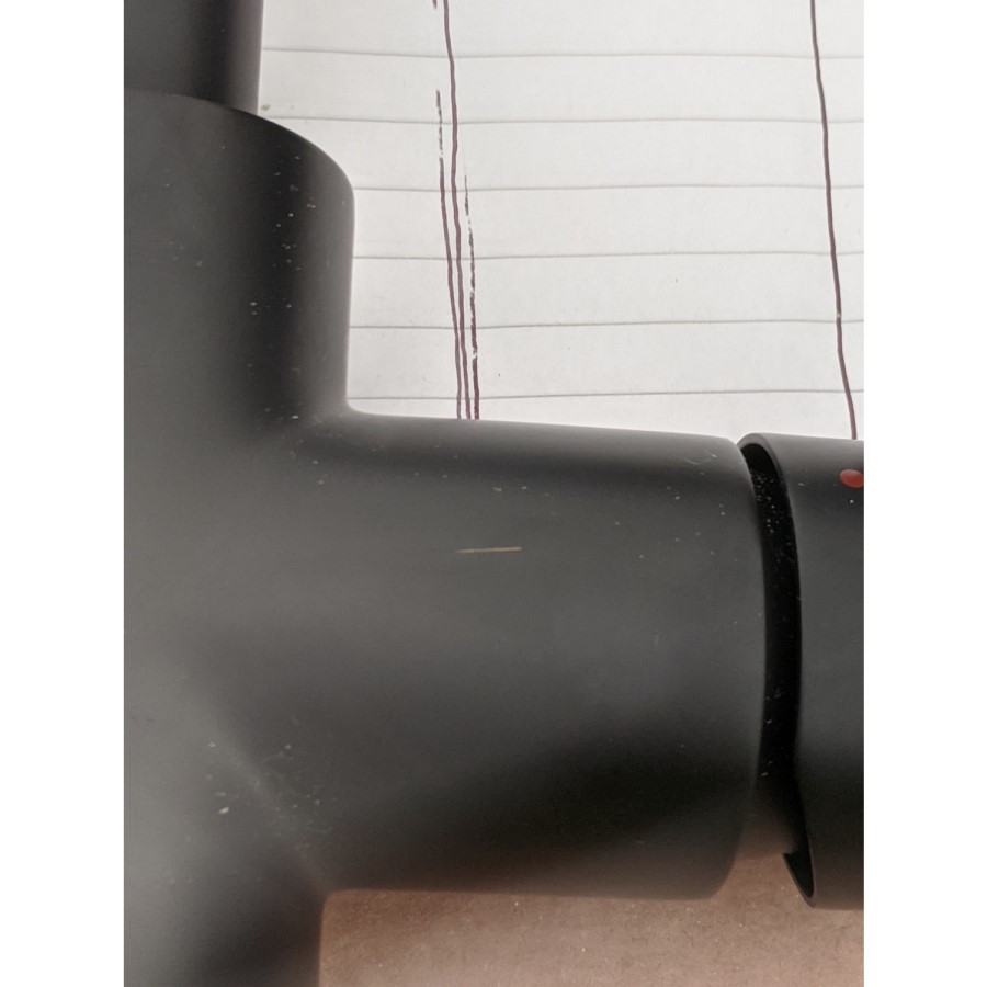 GRADE A2 - Pronto 3 in 1 Boiling Water Tap Twin Lever in Black