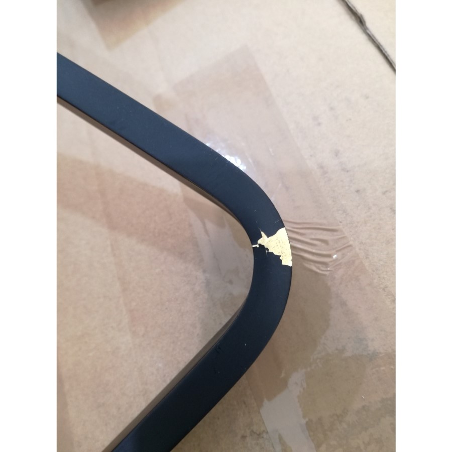 GRADE A2 - CDA Black Single Side Lever Kitchen Mixer Tap