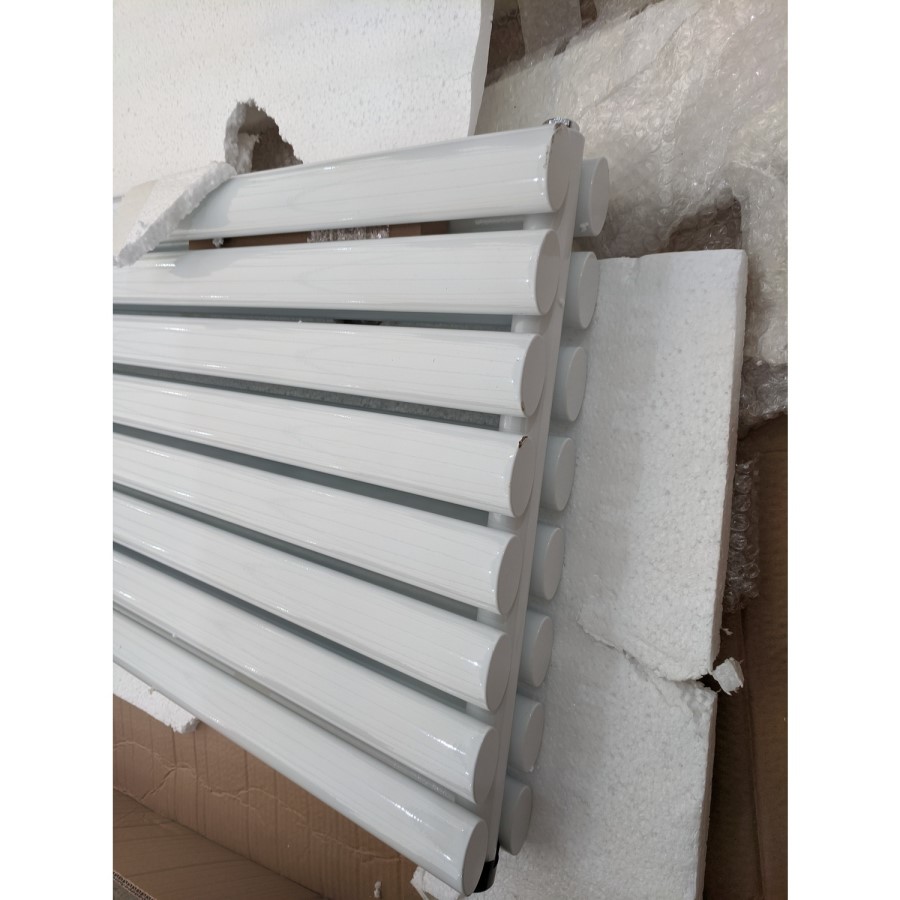GRADE A2 - White Vertical Double Panel Radiator 1600 x 480mm - Margo