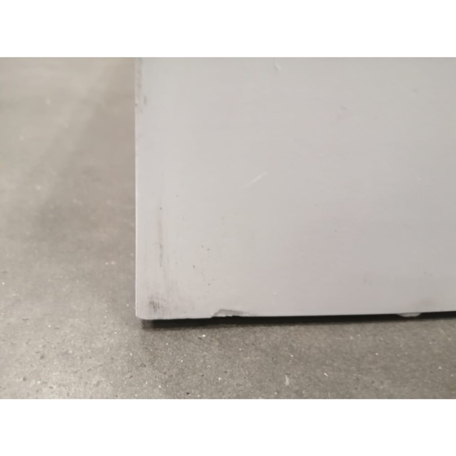 GRADE A2 - Lugo 1200mm Wall Hung Shelf & Drawer - Matt White