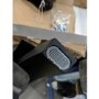 GRADE A2 - Tall Black Mono Basin Mixer Tap - Wave