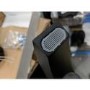 GRADE A2 - Tall Black Mono Basin Mixer Tap - Wave