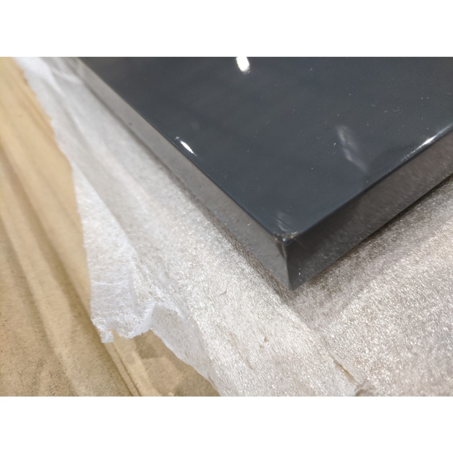 GRADE A2 - 800mm Light Grey Wooden End Bath Panel - Pendle