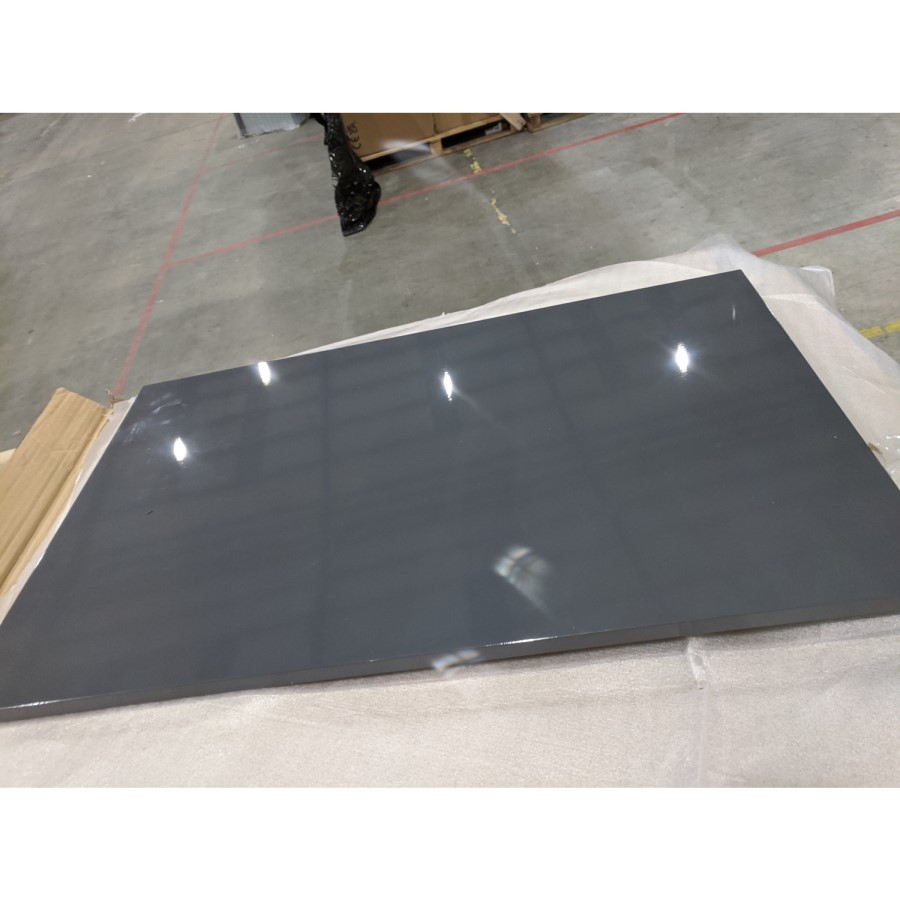 GRADE A2 - 800mm Light Grey Wooden End Bath Panel - Pendle