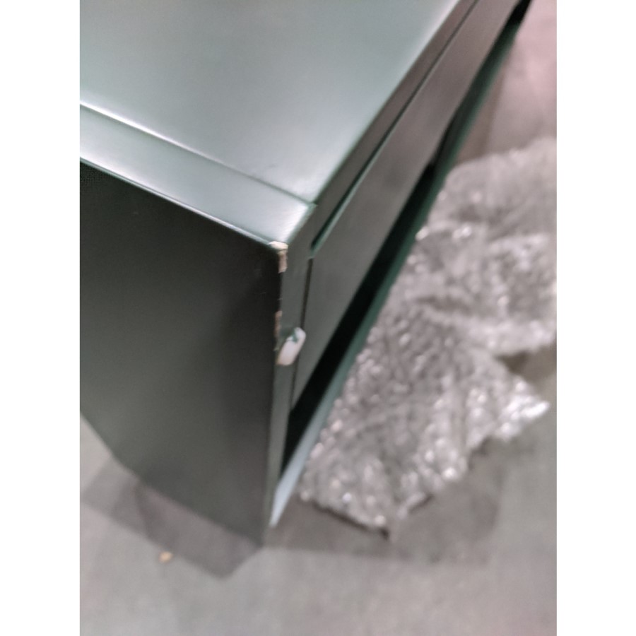 GRADE A3 - 1200mm Green Wall Hung Countertop Basin Shelf - Lugo