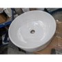 GRADE A2 - Round Small Countertop Basin 385mm - Alaska