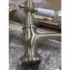 GRADE A2 - Brushed Gold Stand Pipes - Helston