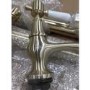GRADE A2 - Brushed Gold Stand Pipes - Helston