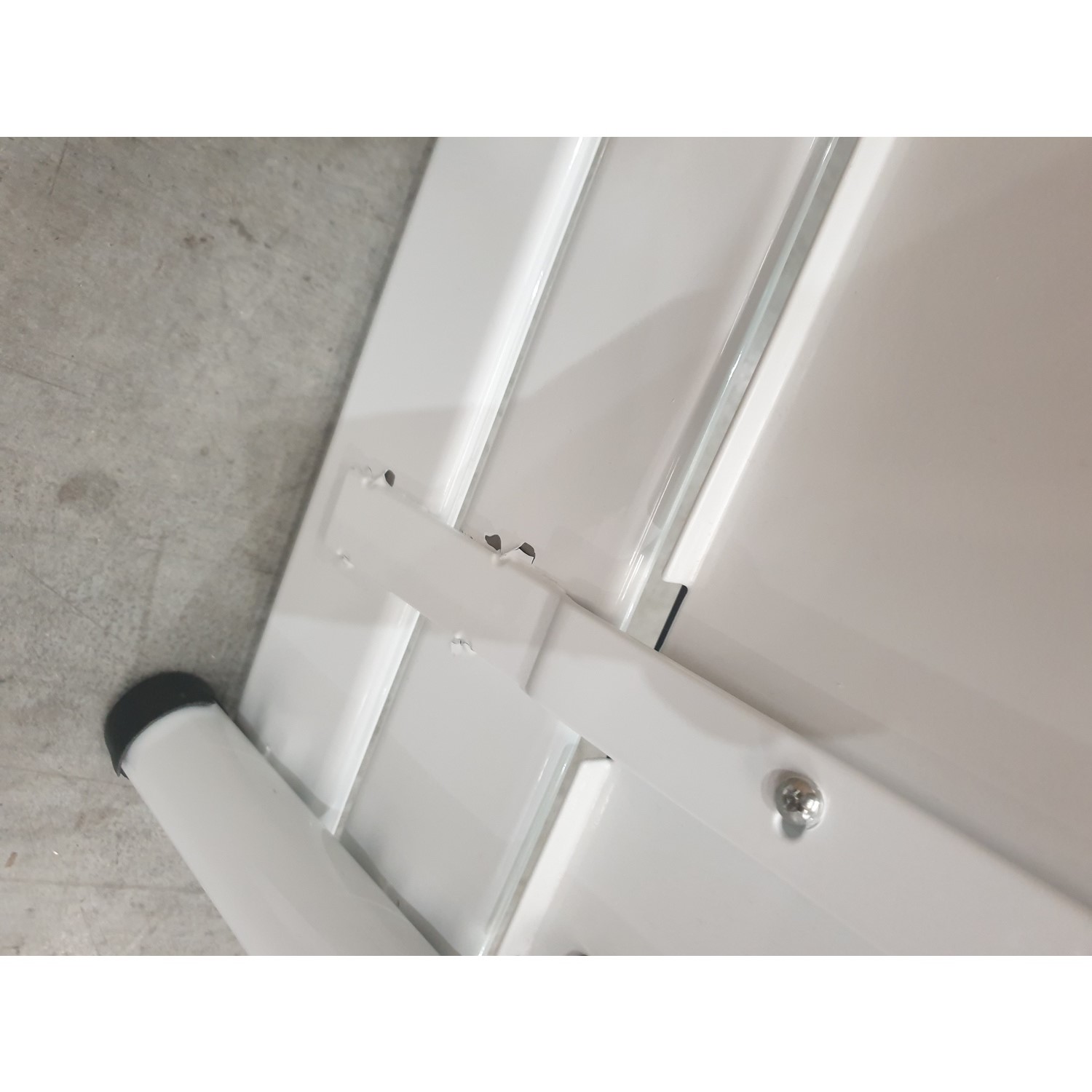 Tanami Radiator GRADE A2 - White Vertical Single Panel Radiator with Mirror 1800 x ...
