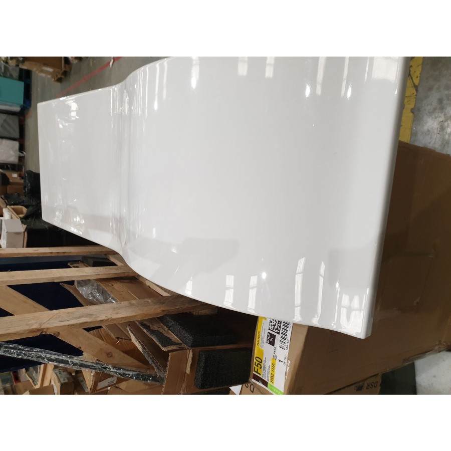 GRADE A2 - 1700mm L Shaped Acrylic Bath Front Panel - Lomax