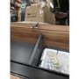 GRADE A2 - Wood Effect Wall Mounted Tall Bathroom Cabinet 420mm - Roxbi