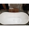 GRADE A2 - Freestanding Double Ended Slipper Bath 1700 x 795mm - Arles