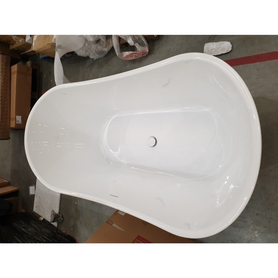 GRADE A2 - Freestanding Double Ended Slipper Bath 1700 x 795mm - Arles