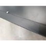 GRADE A2 - 600mm Black Wall Hung Countertop Basin Shelves - Lugo