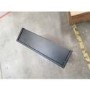 GRADE A2 - 600mm Black Wall Hung Countertop Basin Shelves - Lugo