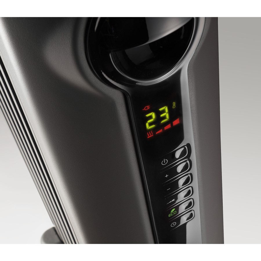 Delonghi Radia S 2000W Oil Filled Radiator - Grey