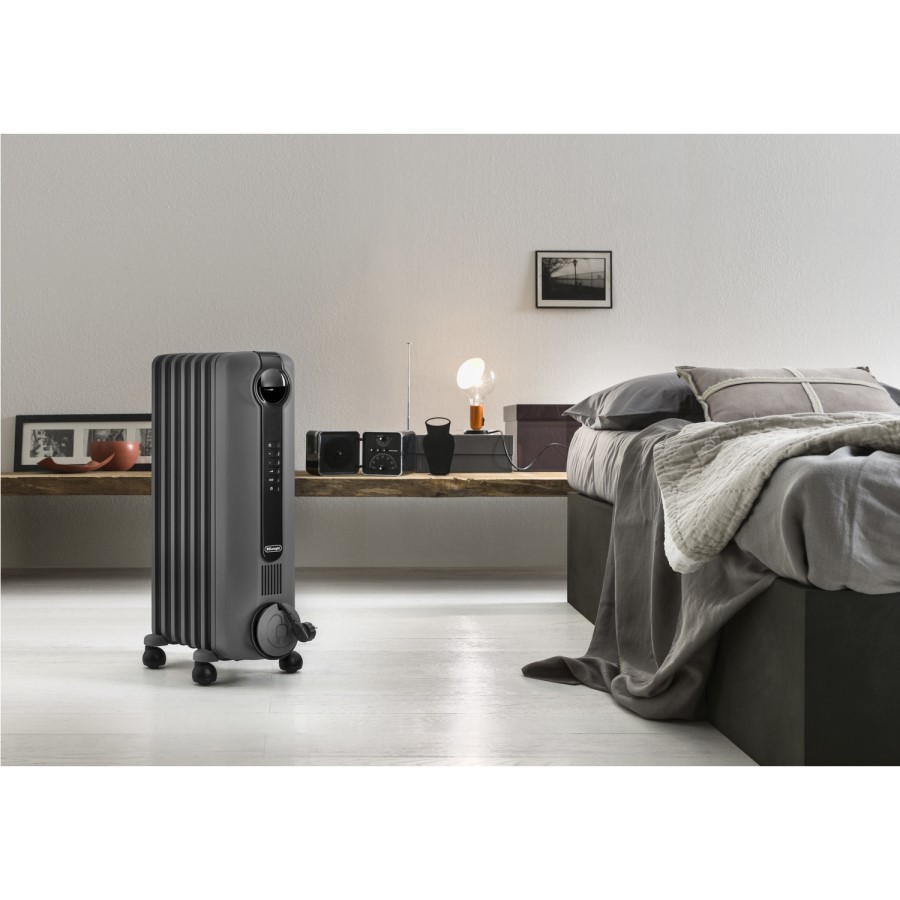 Delonghi Radia S 2000W Oil Filled Radiator - Grey