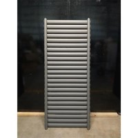 Anthracite Horizontal Smart Electric Radiator with Wi-Fi Thermostat - 2000W - H600xW1416mm - Bathroom Safe