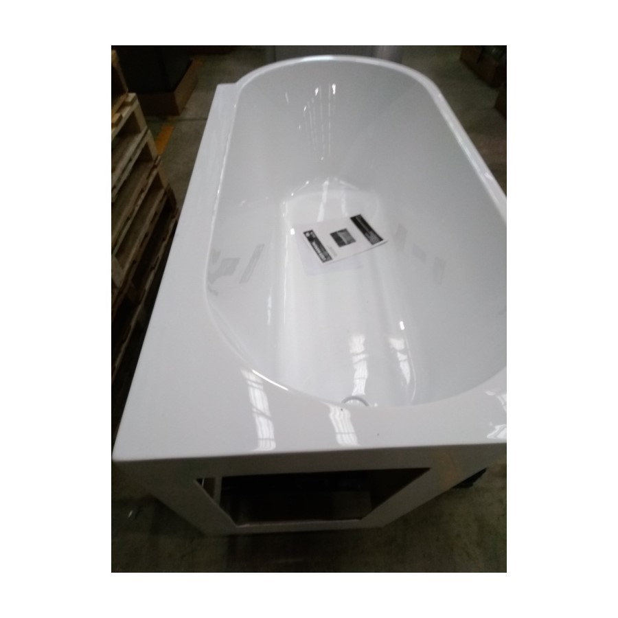 GRADE A2 - Freestanding Single Ended Left Hand Corner Bath 1600 x 780mm - Cove