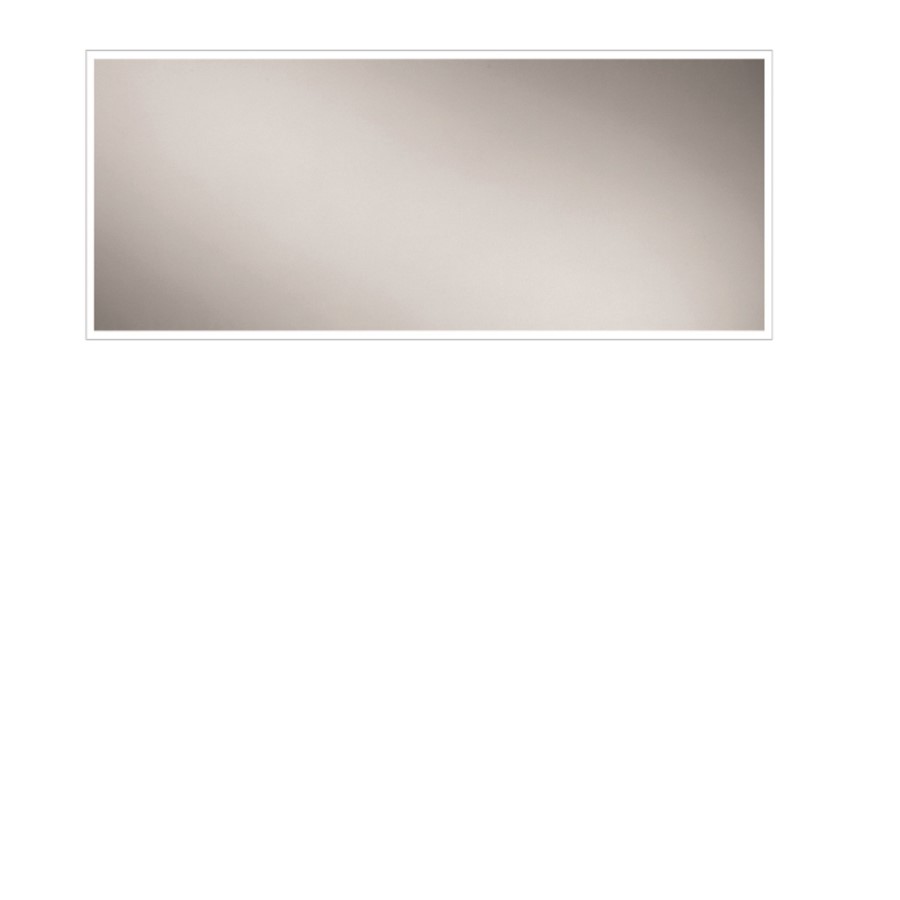 Rectangular Heated Bathroom Mirror with Lights 1200 x 600mm- hib. Globe 120