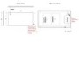 Rectangular LED Bathroom Mirror with Demister 1400 x 600mm- HiB Globe 140 