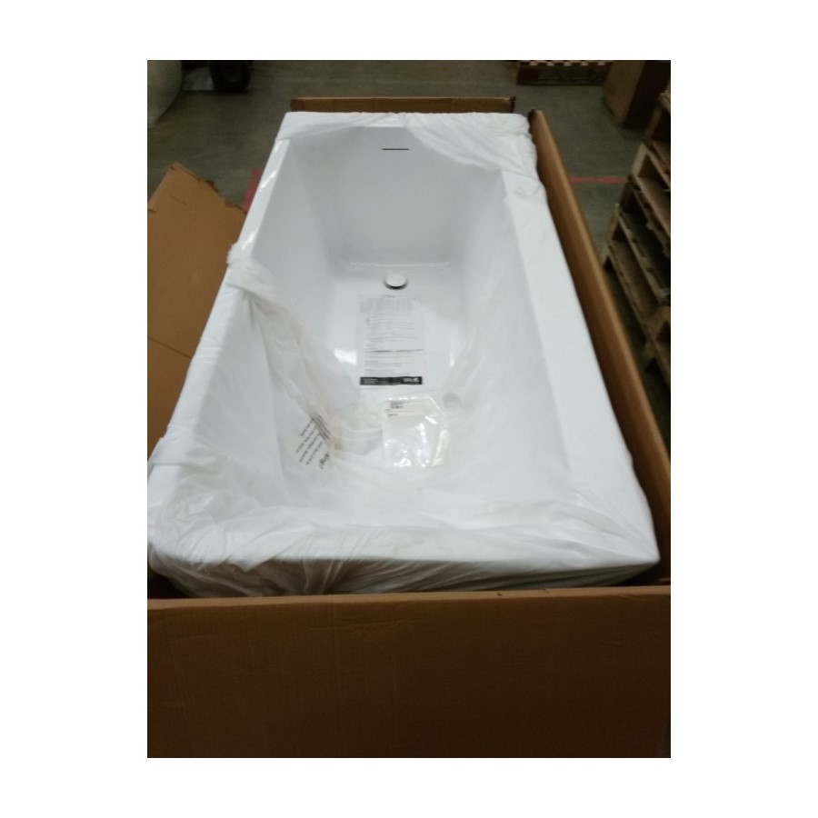 GRADE A2 - Freestanding Single Ended Left Hand Corner Bath 1500 x 740mm - Kona