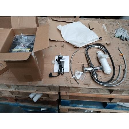 GRADE A3 - Chrome 3 in 1 Boiling Water Tap  - Pronto Vesta
