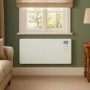 electriQ 2000W Smart Designer Glass Panel Heater - Wall Mountable & Bathroom Safe