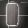 Rectangular Backlit LED Heated Bathroom Mirror 400 x 800mm- HiB Ambience 40
