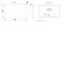 Rectangular Backlit Heated Bathroom Mirror with Lights 1200x600mm- hib. Ambience 120