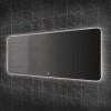 Rectangular Backlit LED Heated Bathroom Mirror 1400x600mm- HiB Ambience 140