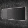 Rectangular Backlit Heated Bathroom Mirror with Lights 1400x600mm- hib. Ambience 140